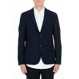 ARMANI EXCHANGE giacca uomo blu slim fit sportiva tipo 3GZG36