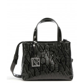 ARMANI EXCHANGE borsa donna shopping bag con tracolla colore nero