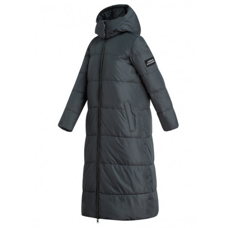 ARMANI EXCHANGE piumino donna lungo nero invernale fibre riciclate 6HYL32 |  eBay