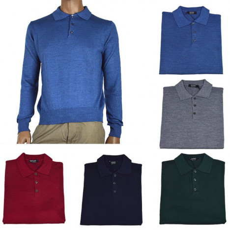 polo uomo in lana invernale calda e morbida, 100% made in italy, filati italiani folco, ottima qualità polo uomo in lana invernale calda e morbida, 100% made in italy, filati italiani folco, ottima qualità