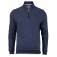maglione uomo mezza zip blu taglie comode 4xl 5xl 6xl maglione uomo mezza zip blu taglie comode 4xl 5xl 6xl
