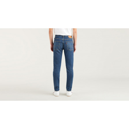 Jeans levi's 512 elasticizzato aderente sulla gamba e stretto in fondo