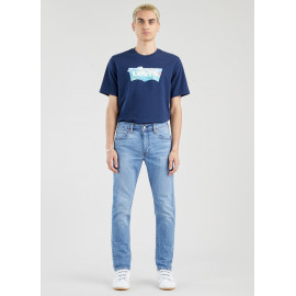 LEVI'S 512 jeans chiaro aderente e stretto in fondo