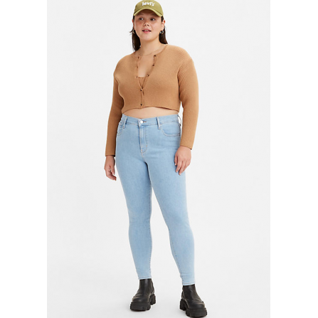 jeans donna 720 levis vita alta gamba stretta